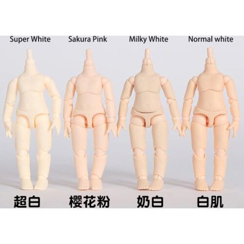 Obitsu 11 Doll Toys YMY Body Suitable for GSC Head Ob11 BJD Body Spherical Joint Doll Toy Hand Set Accessories