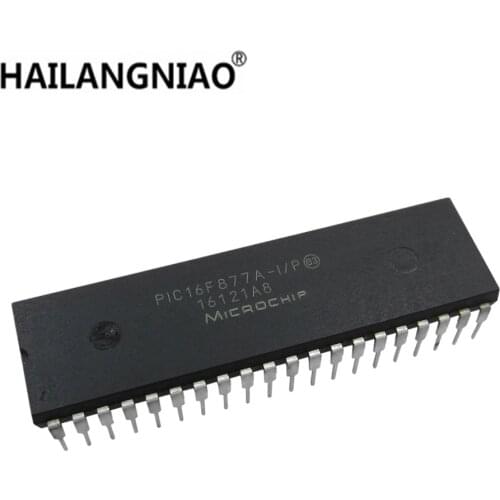 New 5 pcs PIC16F877A-I/P 16F877A DIP40