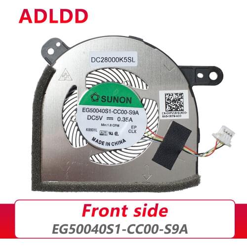 New CPU Cooler Fan/Heatsink For DELL Latitude 12 5290 5280 5285 2in1 0NYN03 EG50040S1-CC00-S9A DC28000K5SL DFS1503058R01 FJ30