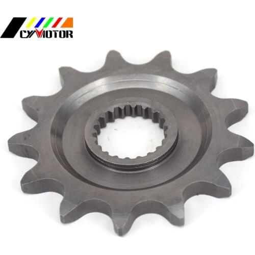 13T 14T Front Engine Chain Sprocket For EC250F EC300F EC450F YZ125 WR250F WR250R WR250X YZ250F YZ250FX EC YZ WR 125 250 300 450