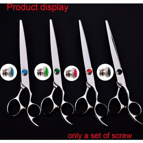 Professional 10 sets Screws for Hair Barber Scissor Accessory Drain The Nut Screws Hairdresser Tool Parts Tornillo De Rodamiento