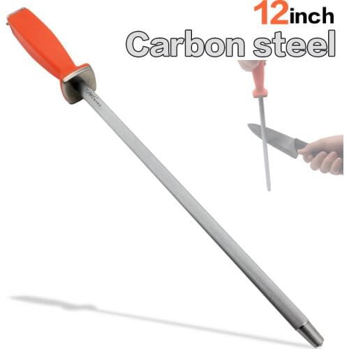 Professional Chef Knife Sharpening Rod Diamond Tungsten Steel Knife and Stainless Steel Knife Grinding Rod for Kitchen musat