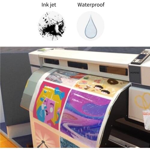 10pcs /50pcs Waterproof A4 Laser Inkjet Printer Copier Craft Paper White Self Adhesive Sticker Label Sheet kraft paper