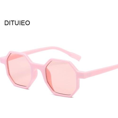 Vintage Polygonal Sunglasses Women Men Fashion Brand Designer Octagon Hot Black Sun Glasses Female Male Shades UV400