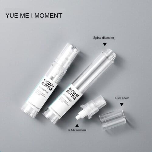 High Hardness 5 10 15ml Vacuum Filling Bottle Spray Empty Bottle Filling Empty Spray Bottle Eye Cream Lotion Empty Bottle