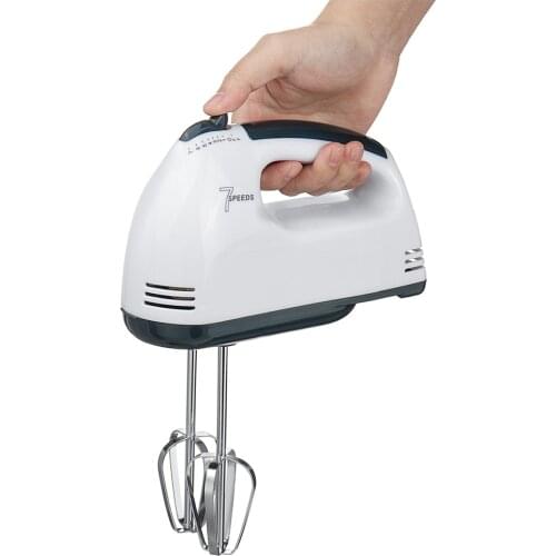 180W 220V 7-Speed Dough Hand Mixer Food-Blender Multifunctional Handheld Food Processor Automatic Electric Kitchen Mixer Tool