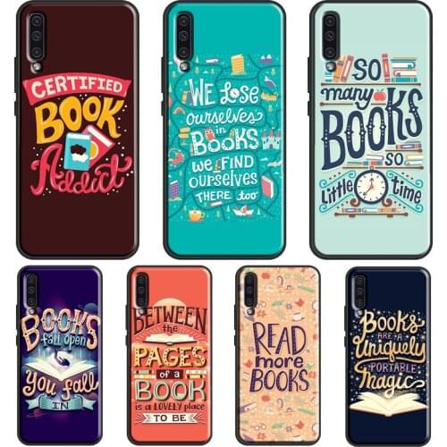 Read More Books For Samsung A21S A20e A02S A20 A40 A50 A70 A12 A32 A42 A52 A72 A31 A41 A51 A71 Phone Case