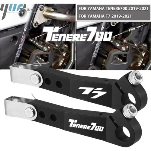 For YAMAHA TENERE700 TENERE 700 T7 t7 2019 2020 2021 Motorcycle CNC Aluminum Clutch Arm Extension Easy Pull Clutch Lever System