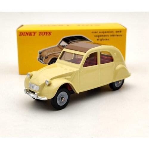 1/43 DeAgostini Dinky Toys 558 For Citroen 2CV Modele 61 Diecast Models Car