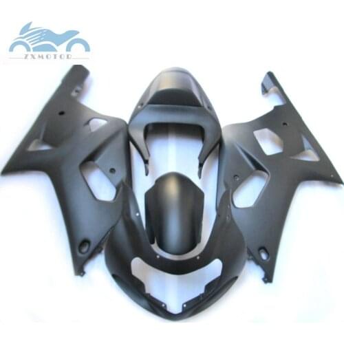 Motorcycle Fairings kit for SUZUKI 2001-2003 GSXR600 GSXR 750 K1 customized fairing kits GSXR750 600 01-03 matte black bodywork