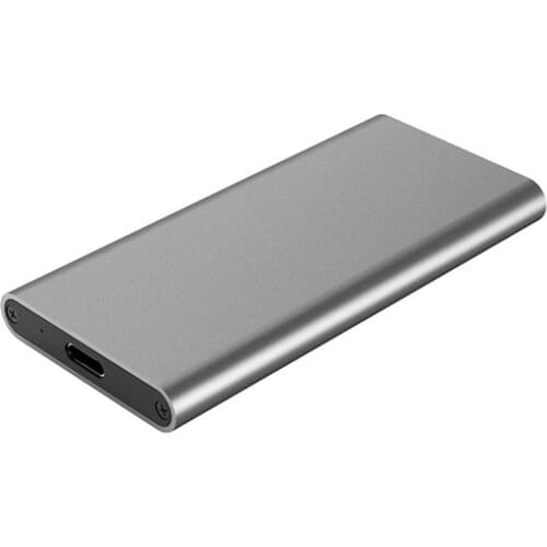 USB3.1 SSD Type C MSATA Enclosure Case 10Gbps High Speed Hard Disk Box Cable Support 30*25 30*50 Mini SATA 4TB for MacBook PC