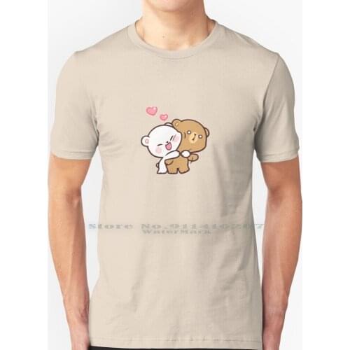 Cute Milk And Mocha ( Yellow ) T Shirt 100% Pure Cotton Cute Milk And Mocha Cute Milk And Mocha Milk And Mocha Vibes Milk Mocha