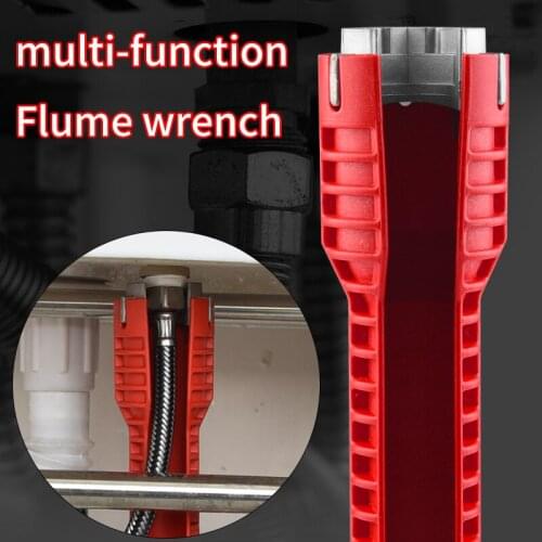 Multi-function water pipe socket wrench lengthened faucet sink universal disassembly bathroom installation and maintenance tools