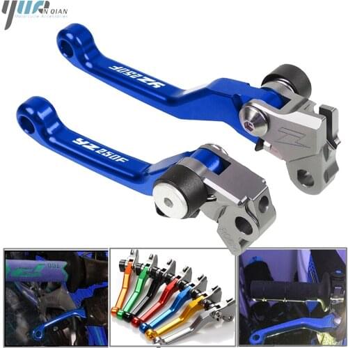 Motocross CNC Pit Dirt Bike Pivot Handle Lever Brake Clutch Levers For YAMAHA YZ250F YZ 250F YZ 250 F 2001-2006 2002 2003 2004