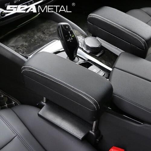 Car Armrest Storage Bag Interior Hand Ellow Support Auto Armrest Seats Organizer Universal Seat Gap Box Automobiles Accessories