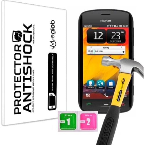 Screen protector Anti-Shock Anti-scratch Anti-Shatter compatible with Nokia 808 PureView