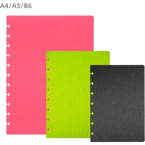 2020 mushroom hole A5 A4 B6 Medium Junior letter mini size Notebook cover 2pcs t puncher accessories dividers Free shipping