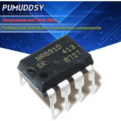5PCS New and NR891D DIP8 IC