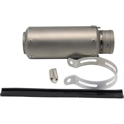 51MM 60MM Universal Motorcycle Exhaust Muffler Escape Moto Dirt Bike Scooter Exhaust DB killer For bws PCX 125 ZX6R CBR1000