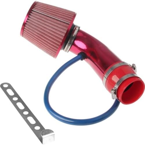 76mm 3" Car Cold Air Intake Induction Pipe Kit Filter Tube System Universal