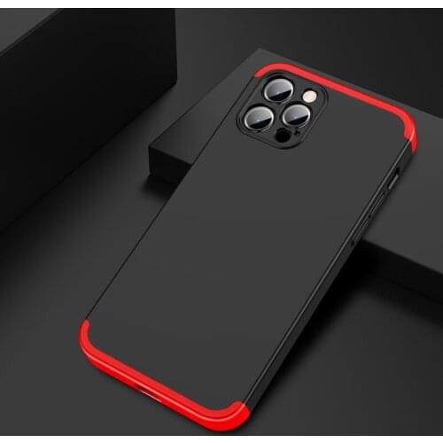 3 IN 1 Case For iPhone 12 pro MAX 360 Full Protection Case Shockprrof Matte Hard Phone Cover For iPhone 12 Mini 12pro iPhone12
