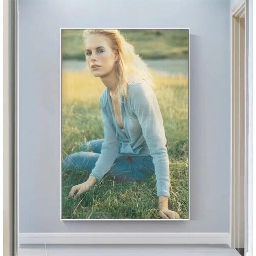 Amica Italy February Sexy Model Pretty Girl Swimsuit Pose Wall Silk Cloth HD Poster Art Home Decoration Gift