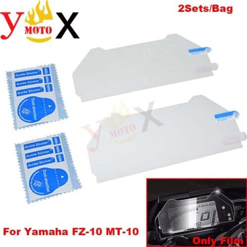 MT10 FZ10 TPU Speedometer Instrument Dashboard Cluster Scratch Panel Screen Protection Film For Yamaha MT-10 FZ-10 2016-2018