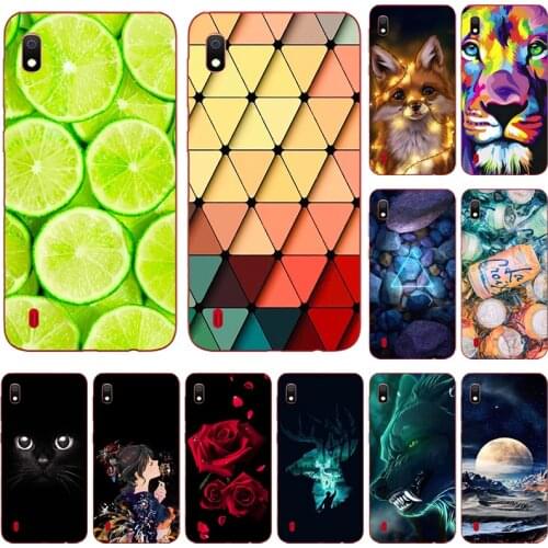 Printed Case For Samsung Galaxy A01 M01 Core M10S F41 A42 5G Cover Original Cute Printing Drawing silicone Phone Case Shell