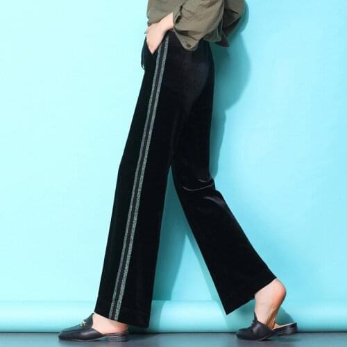Purple Pearl Women's Flared Trousers