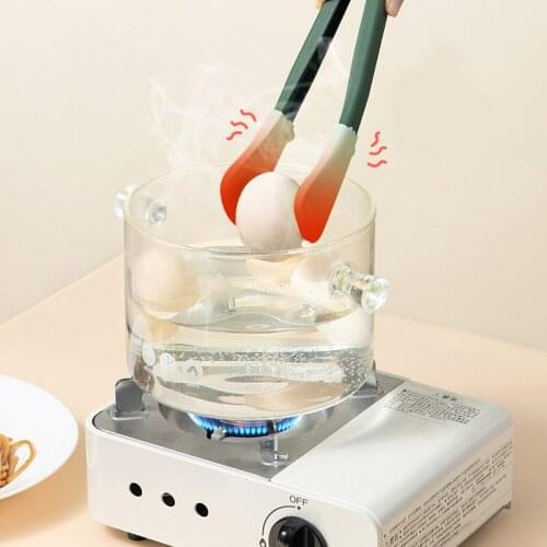 Silicone Food Tongs Non-slip Cooking Tools Salad BBQ Tools Kitchen Accessories TS2 Multifunctional high temperature resistance