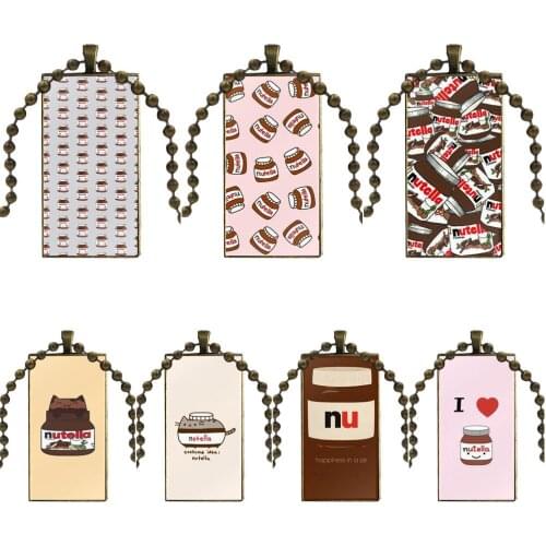 Glass Pendant Galaxy Pendant Necklace Women Bronze Plated Necklaces Jewelry For Women Tumblr Nutella