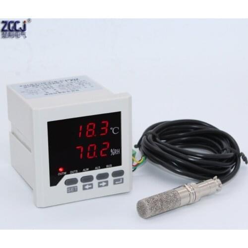 Control 4 devices thermostat and Hygromet Intelligent digital temperature and humidity controller with metal sensor alarm output