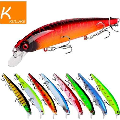 1pcs Fishing Lure 140mm/18.5g Minnow Crankbait Wobblers 3D Eyes Perch Artificial Bait Pike Carp Bait Swim Bait Fishing Pesca