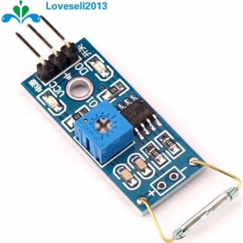 10PCS Reed sensor module magnetron module reed switch MagSwitch For Arduino