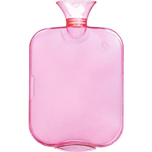 2000ml Water-filling Hot-water Bags Thick Water Bag Bottle Transparent Hot Water Bottles High Density PVC Explosion-proof Pouch