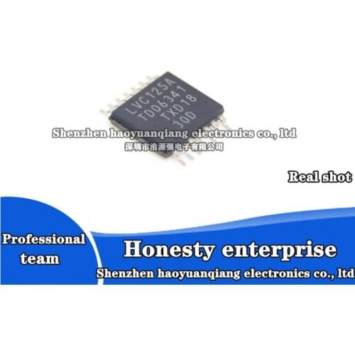 5PCS Genuine original SN74LVC125APWR screen printed LVC125A chip TSSOP-14 logic chip