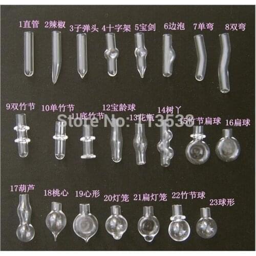 50sets Mix Vial Pendants with mental cap need glue Magic Vials Pendant Essential Oil Pendant Rice Art Glass Vials Pendants