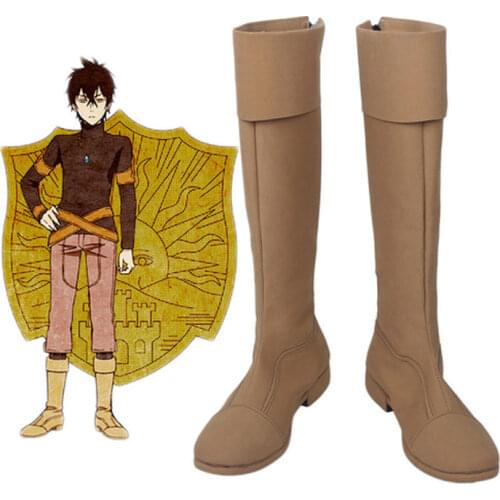 Anime Black Clover Yuno Cosplay Shoes Anime Boots
