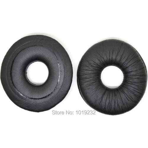 Free Shipping 4 PCS =2 Pairs For Technics RP DJ1200, DJ1210 Headphone Replacement Ear Pad / Headset Cushion Parts (Black)