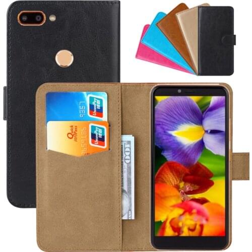 Luxury Wallet Case For HTC Wildfire E PU Leather Retro Flip Cover Magnetic Fashion Cases Strap