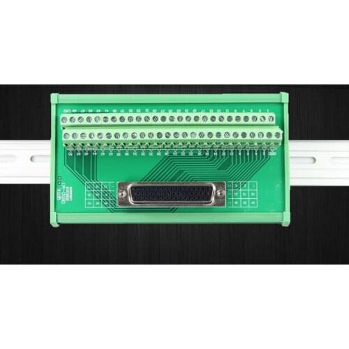 DB50P Female Terminal Block 50 Pin Double Layer Adapter D-SUB50 Relay Terminal Block Double Terminal