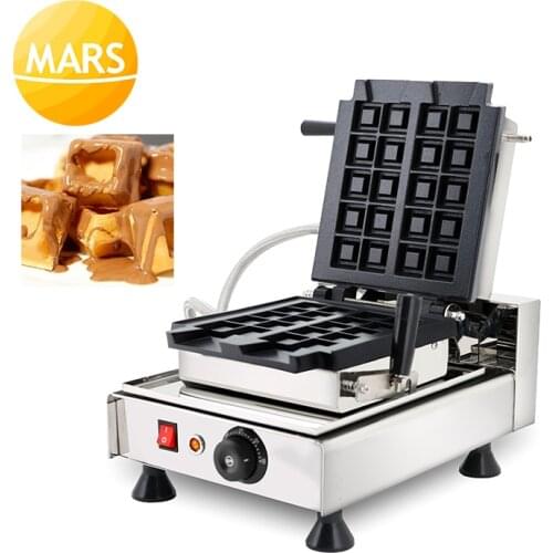 New Snack Waffo Bites Crispy Waffle Buns Maker Square Rotating Waffle Machine Electric Waffle Iron Machine Bubble Egg Cake Oven