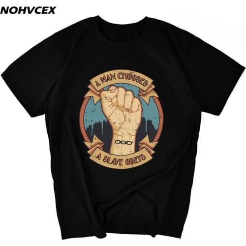 Video Games Cotton BioShock T-Shirt Short Shooting Printing Top