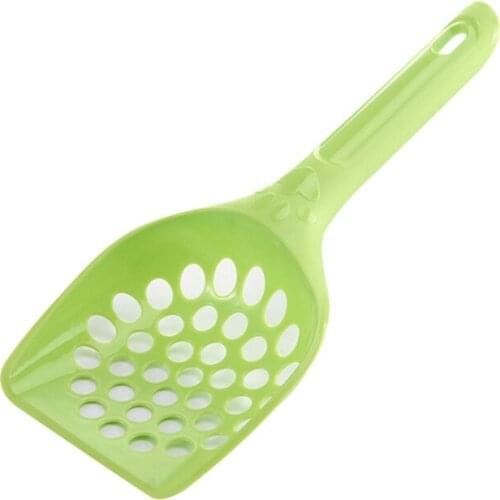 Durable Thick Cat Litter Shovel Cat Scoop Shovel Waste Tray Pet Cleaning Accessory Plastic Cat Sand Toilet Cleaner Spoons Tools