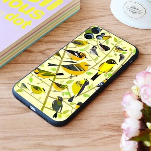 For iPhone New World Warblers 1 Print Soft Matt Apple iPhone Case 6 7 8 11 12 Plus Pro X XR XS MAX SE