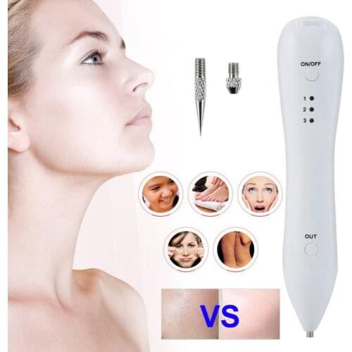 Portable Rechargeable Laser Freckle Removal Machine Skin Mole Removal Dark Spot Remover for Face Wart Tag Tattoo Remaval Pen