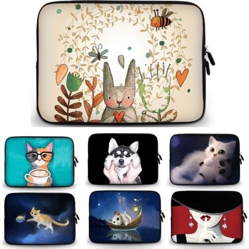 Cute Laptop Bag Sleeve 11.6 12 13.3 14 15.6 17 inch Notebook Sleeve Bag For Macbook Air Pro 13 15 Dell Asus HP Acer Laptop Case