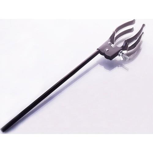 1pcs Four finger adjustable clamp,Small/Large,Four-jaw universal clip,Condensate pipe clamp,Laboratory fixture for iron stand