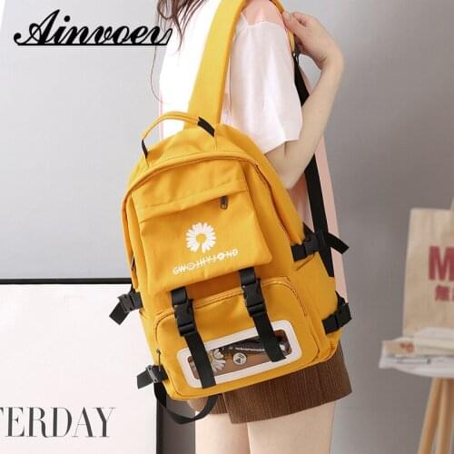Ainvoev Women's Backpacks With Flowers