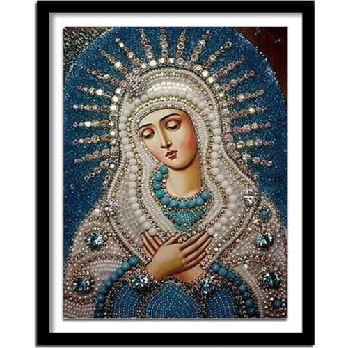 Diamant painting 5d diy diamond painting full square Diamond embroidery religion nossa senhora diamond round drill 677DD